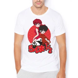 Ranma 1/2 Genma Panda Hibiki Ryoga Funny Anime T Shirt Men Casual Tshirt Homme Unisex Otaku Streetware Tee No-sticker print