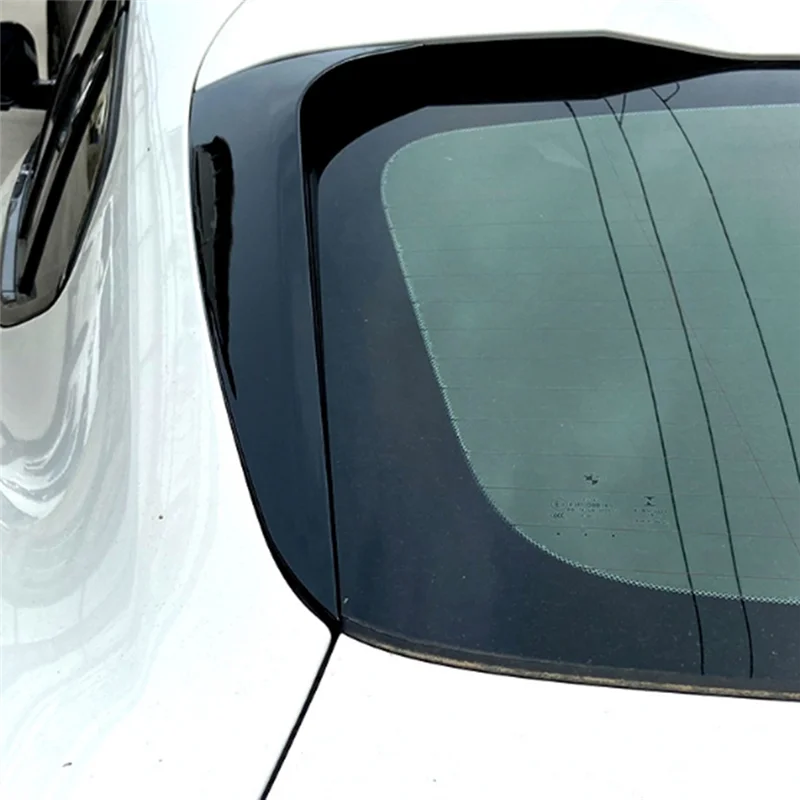 

Unique Car Rear Window Side Spoiler Trim Stickers Forbmw X4 G02 2019 2020 2021 Side Wing Roof Trim