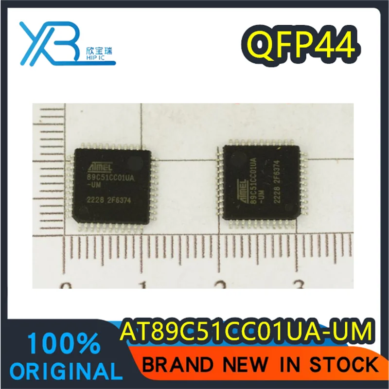 

(1/10 pieces) AT89C51CC01UA-UM AT89C51CC01UA-RLTUM 89C51CC01UA-UM QFP44 New 8-bit microcontroller IC Fast delivery IC