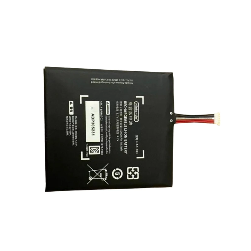 بطارية 3.7 فولت 5000 مللي أمبير HAC-003 لوحدة تحكم ألعاب نينتندو سويتش HAC-001 بطارية بديلة العلامة التجارية الجديدة عالية الجودة #4