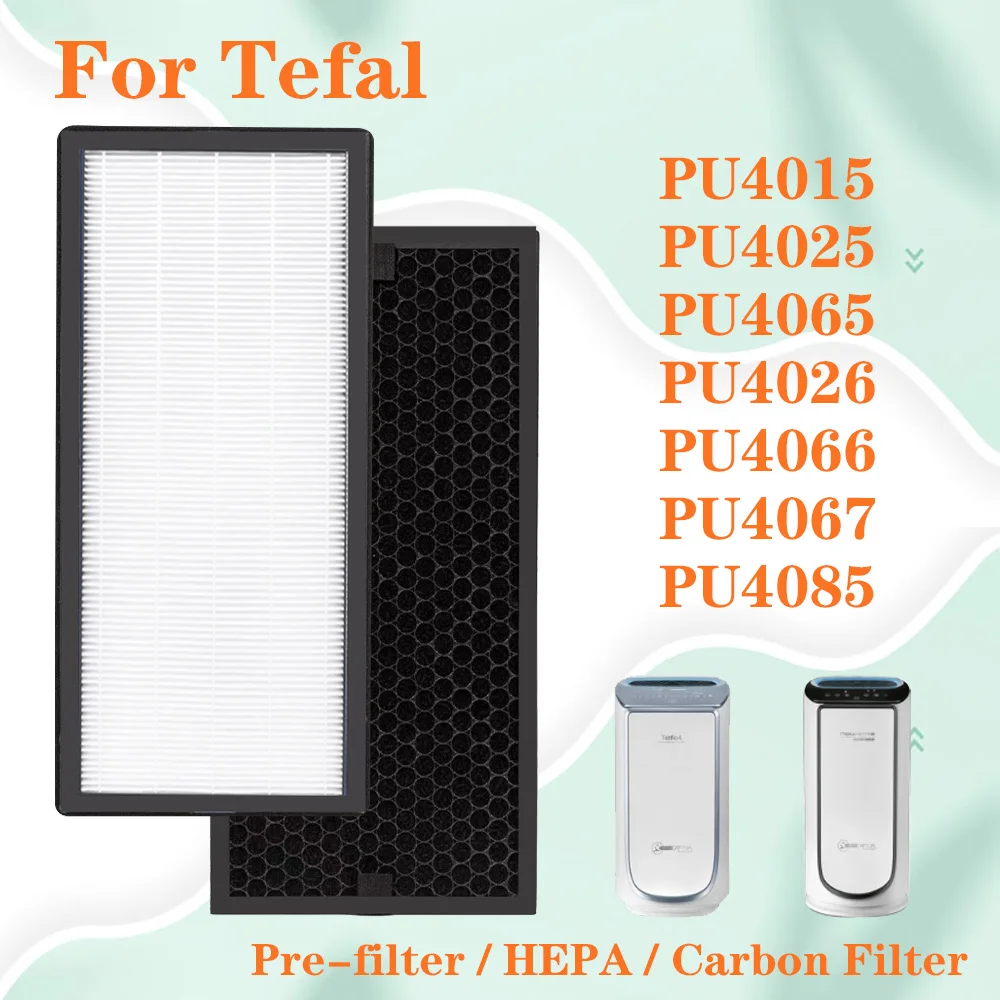 XD6070/XD6074 & XD6060 pour purificateur d'air Tefal PU4015, PU4025, PU4065, PU4026, PU4066, PU4067, PU4085
