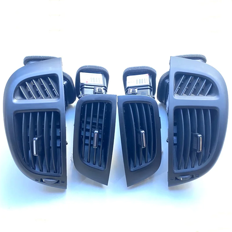 1pcs/4pcs LHD Front Row Wind Left middle Right Air Conditioning Vent Grill Outlet Panel With Chrome Plate For Kia Forte