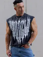 Chaleco sin mangas más vendido transfronterizo Chaleco deportivo informal que absorbe la humedad de secado rápido para actividades al aire libre