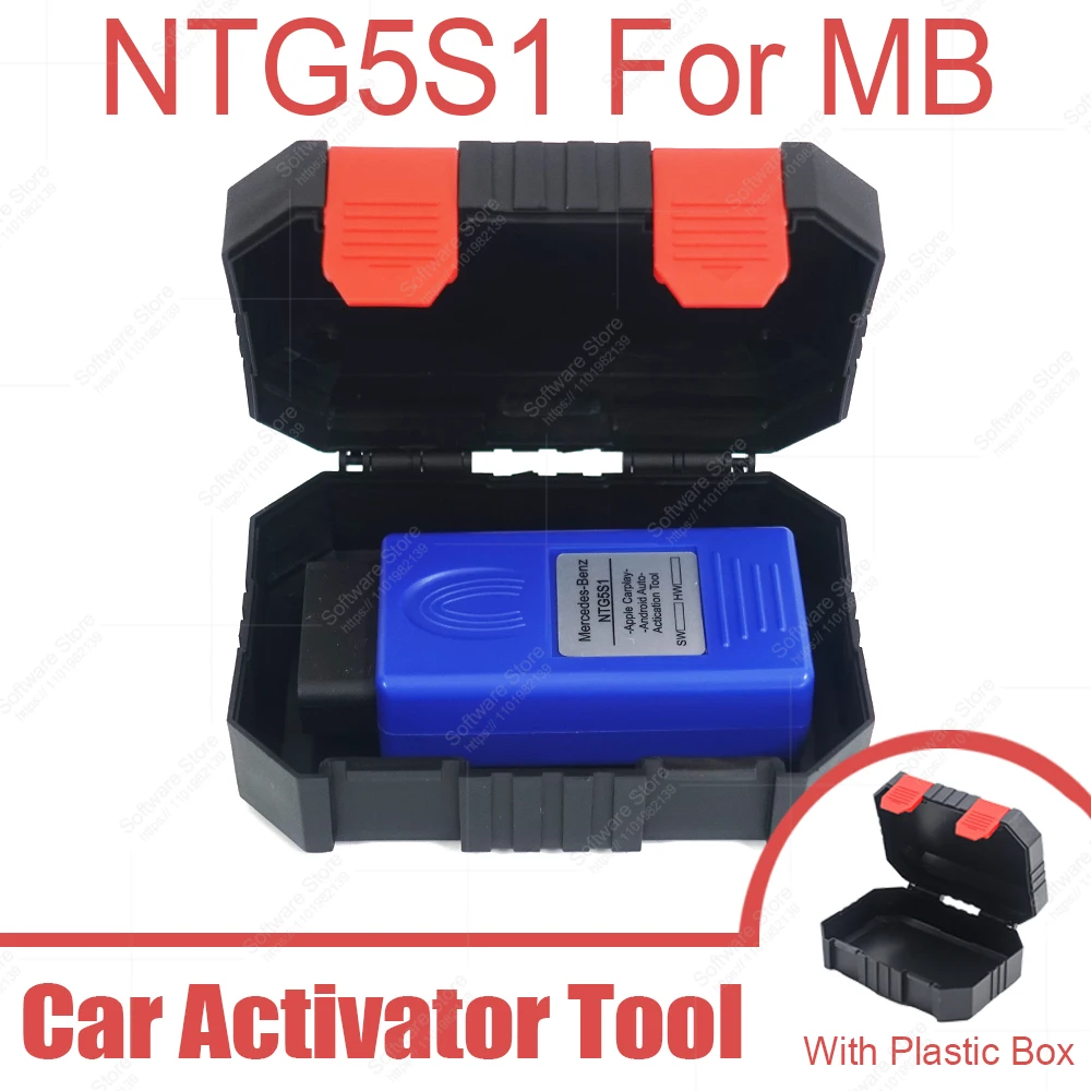 Benz Car Activation Tool NTG5S1 for A /B /E /SL /CLA /GLE /CLS-Class Series Plug and Play Apple Carplay Android Auto OBD2 NEW