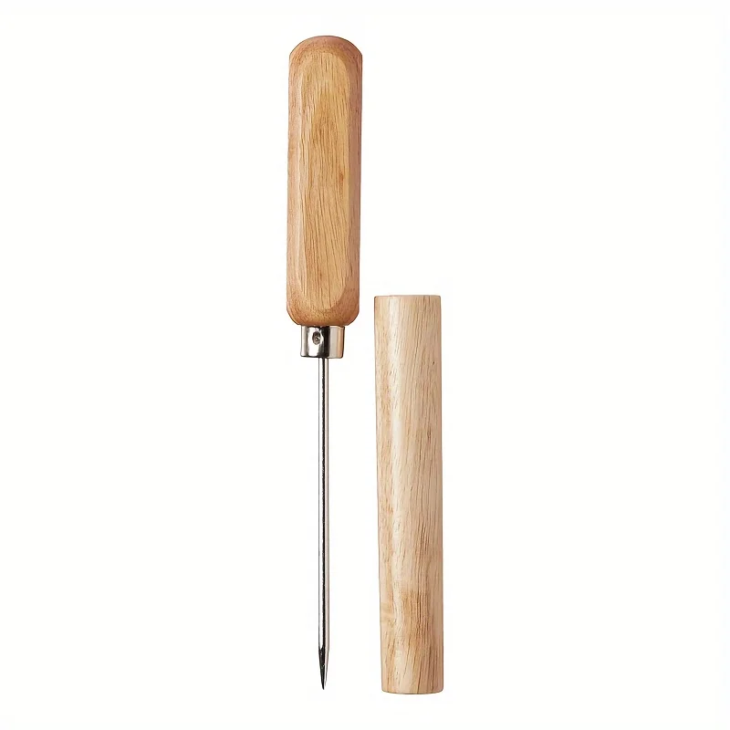 1pc Ice Pick with Lid - Easily Breaks Large Ice Cubes, Ideal for Beverages, Chocolate Bars, Etc.