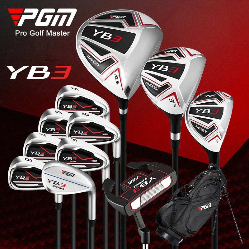 

PGM Men's Golf Clubs Complete Set 11pcs Beginner Full Set for Right Handed Players MTG072