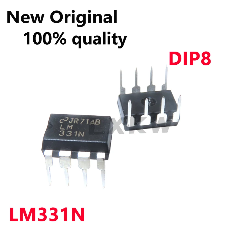 10/PCS New Original LM331N LM331 DIP-8 Voltage-frequency analog-to-digital converter chip In Stock