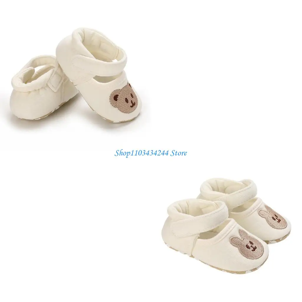 

Toddler Walking Sneakers Bear Pattern Baby Shoes Soft & Comfortable Baby Shoes