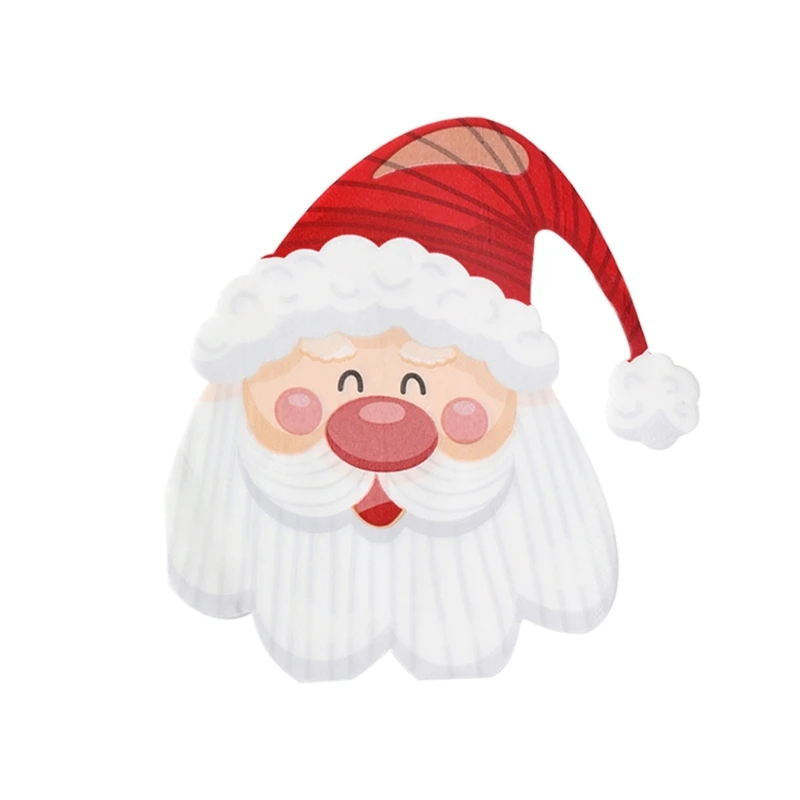 L9BE Holiday Party Paper Napkins 20Packs for Wiping and Christmas Table Presentation