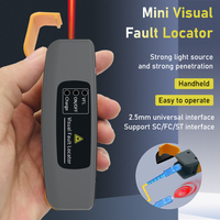 FTTH VFL Visual Fault Locator, Fiber Optic Cable Tester, 2-50km Range, Optical Fiber Equipment, Red Light Pen, 50/30/20/10/5/2MW