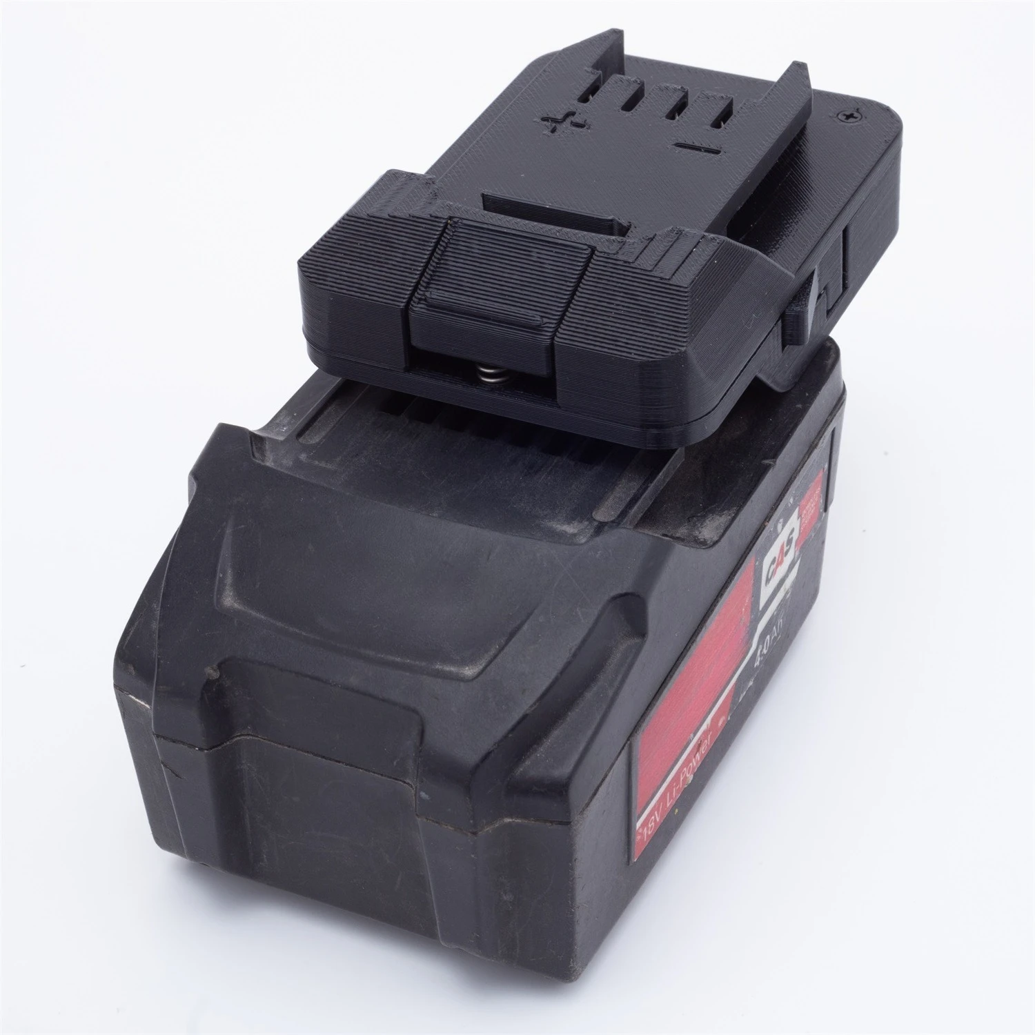 

Адаптер для литий-ионных аккумуляторов серии Metabo 18 В для аккумуляторного инструмента Drewaalt/Parkside/Milwaukee ( ﻿ Только адаптер)