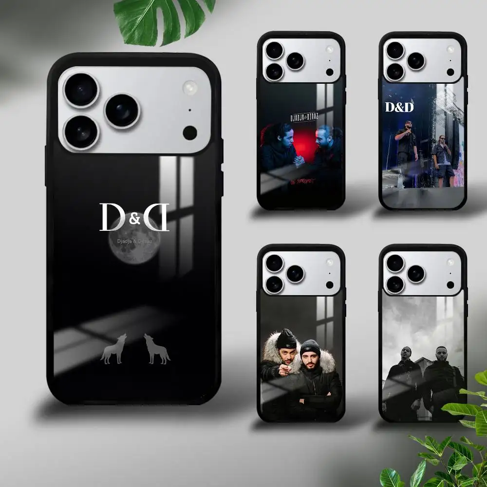 D-Djadja y D-Dinaz Funda de teléfono para iPhone 17 16 15 14 13 12 11 Pro Xs Max Mini Plus Celulares Funda dura