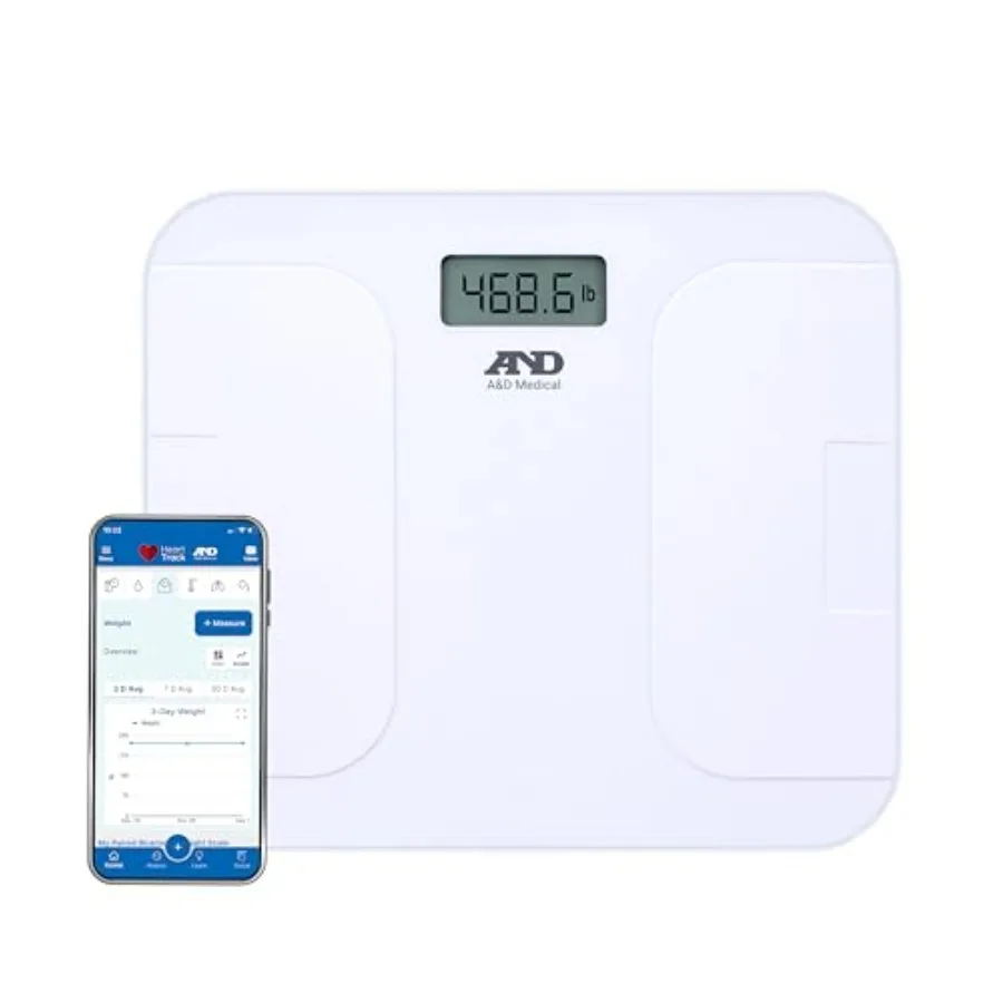 

Цифровые весы для взвешивания тела UC-356BLE с Bluetooth, ультраширокой платформой и большим дисплеем, синхронизация с приложением AD 55