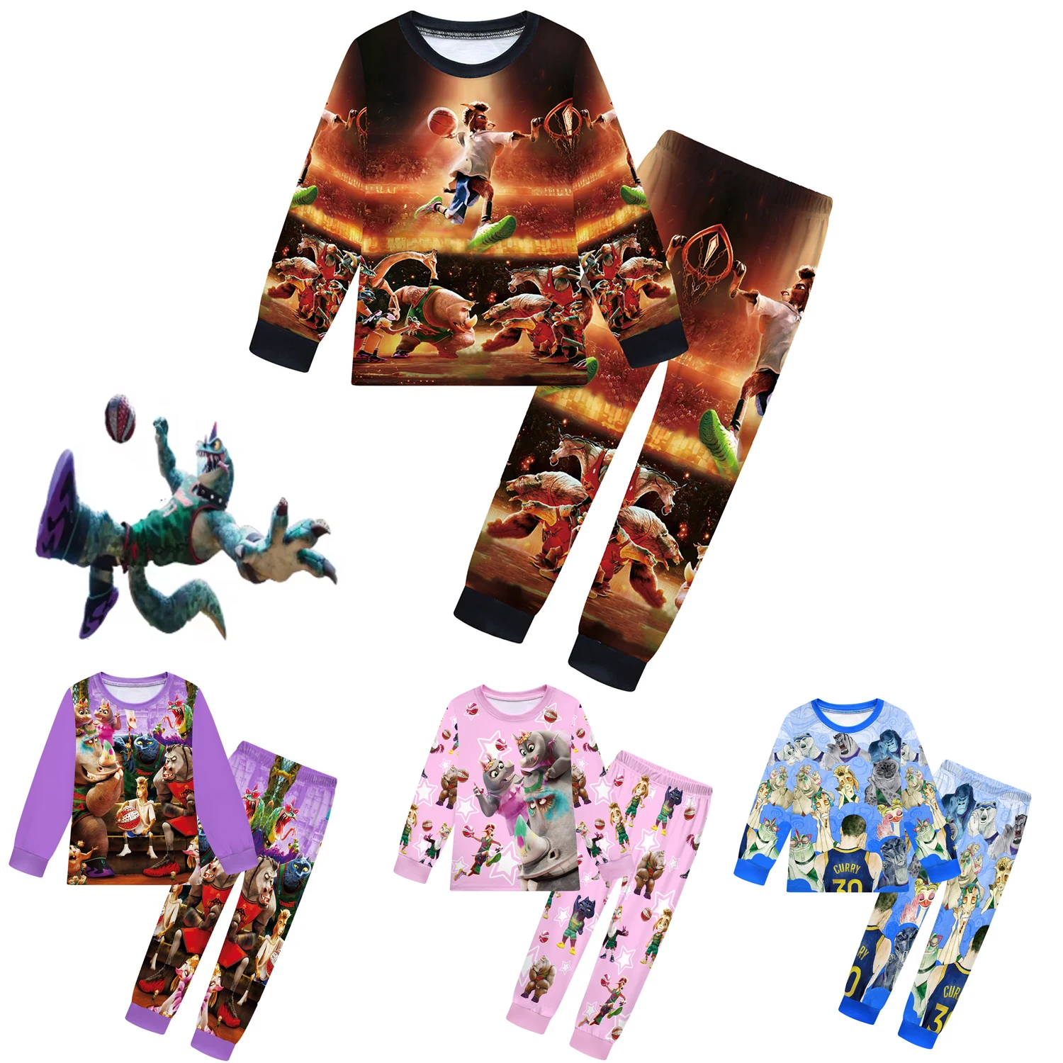 Pyjama pour filles GOAT Miracles Dream Team Will, ensemble 2 pièces, vêtements de nuit pour enfants, vêtements de maison pour garçons, vêtements de détente, nouvelle collection