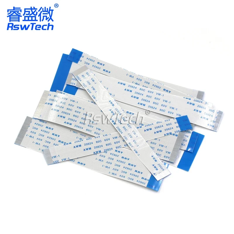 10PCS FFC/FPC Flat Flexible Cable Connection Cable 18/20/22/24/30/40/50/60P Spacing Of 0.5MM
