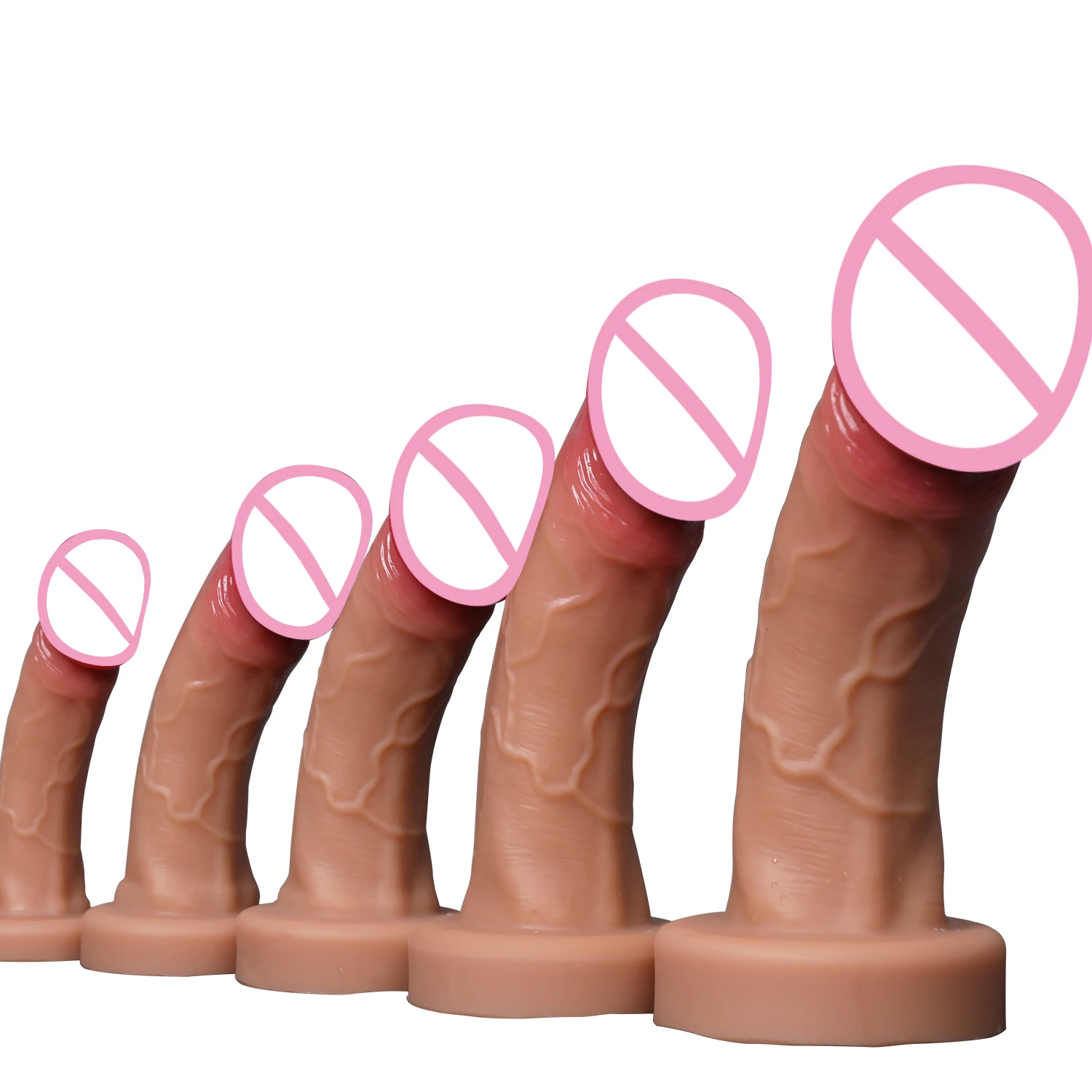 Enorme Glande Dildo Realistico Morbido Doppio Strato Pene Donne Uomini Giocattoli Adulti Del Sesso Masturbatore Grande G-spot Cazzo Giocattoli Anali Grandi Dildo