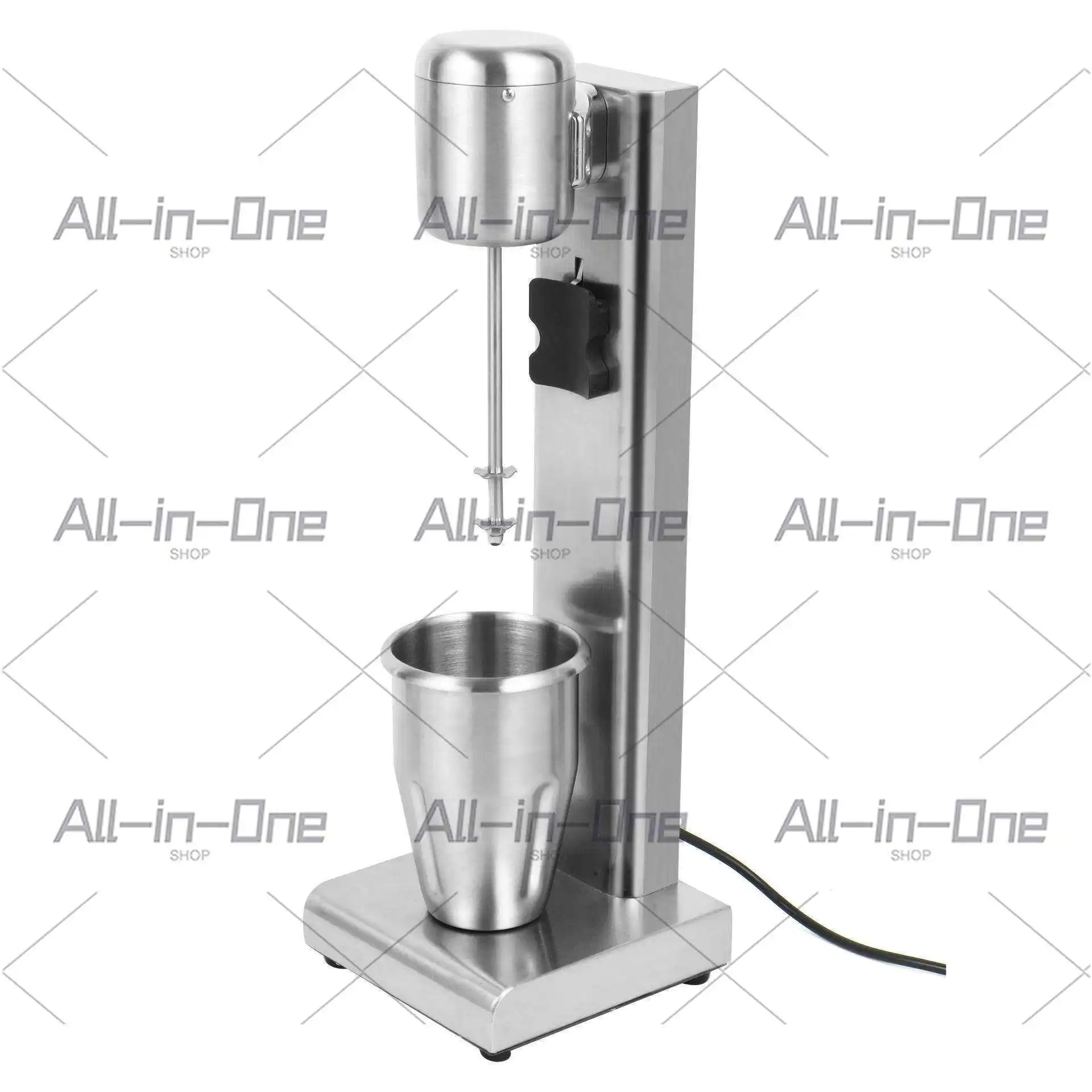 Stainless Steel Milkshake Machine Commercial Milk Tea Shop Blender Cocktail Cooker