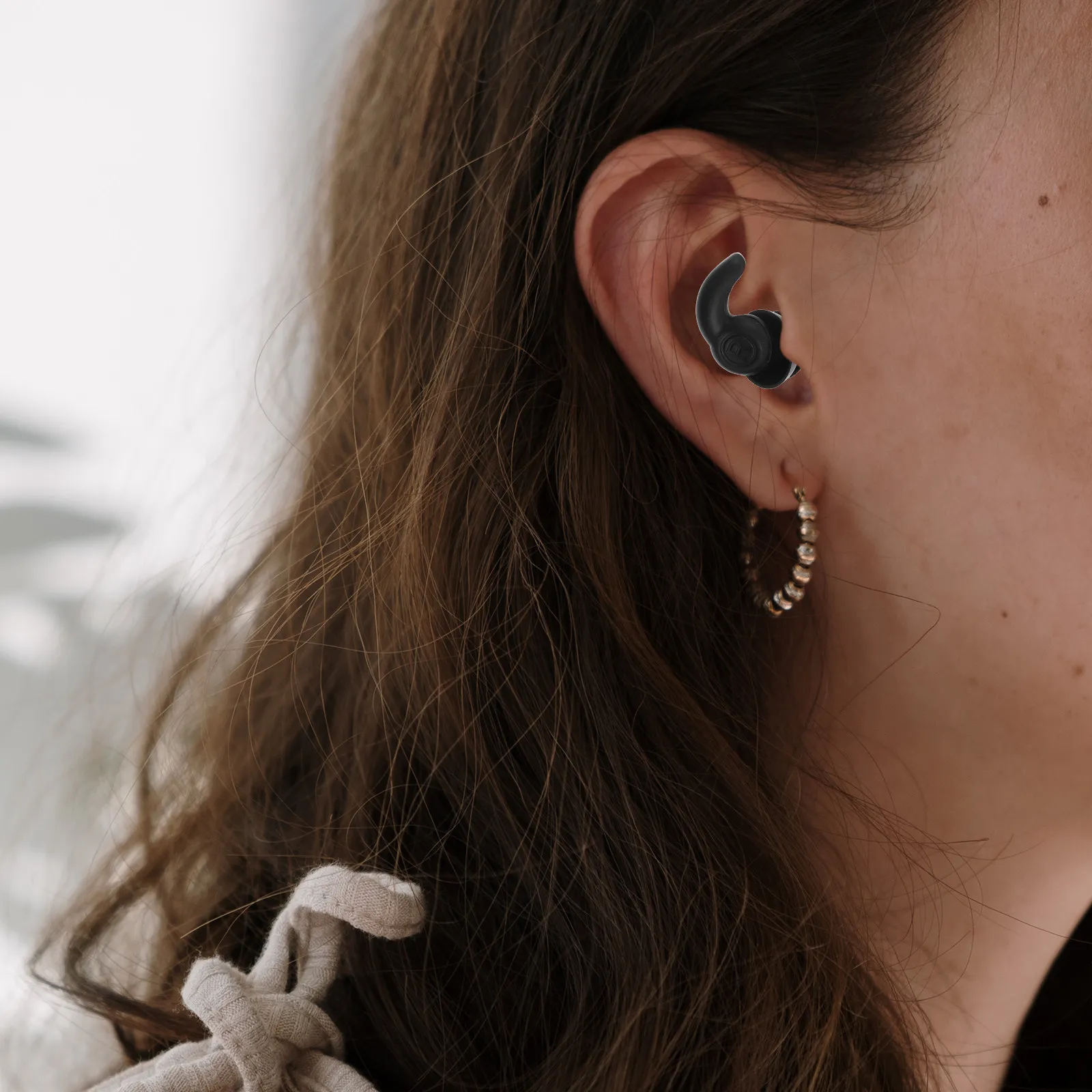 1Pair Silicone Silicone Earring Plugs Reusable Earplugs Sleep For Swimmer Ear Plugs Sound Blocking Snoring Construction