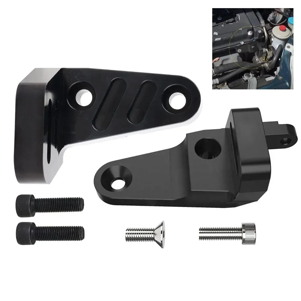 

New Racing Car Lower + Upper Power Steering Bracket for Honda Civic 92-00 B16 GSR P72 B-Series Auto Car Accessories