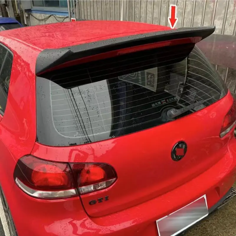 

Для Volkswagen VW Golf 6 GTI R Спойлер на заднее окно, крыши, задний спойлер VW Golf (только для GTI/R20)