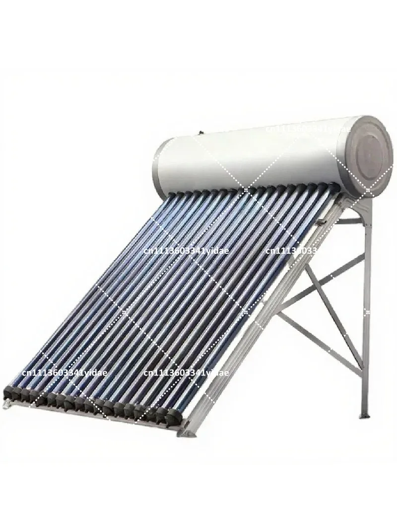 Solar Water Heater 180L Compact Heat Pipe Pressurized Aluminum Alloy Solar Water Heating System