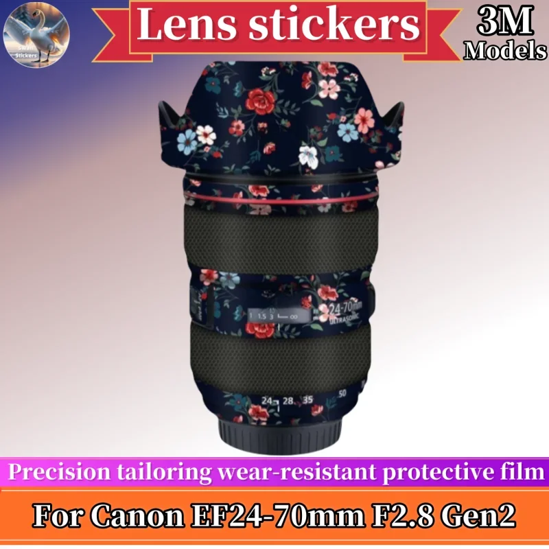 EF2470 skins For Canon EF24-70mm F2.8 Gen2 Lens stickers,protective film,Precision tailoring wear-resistan