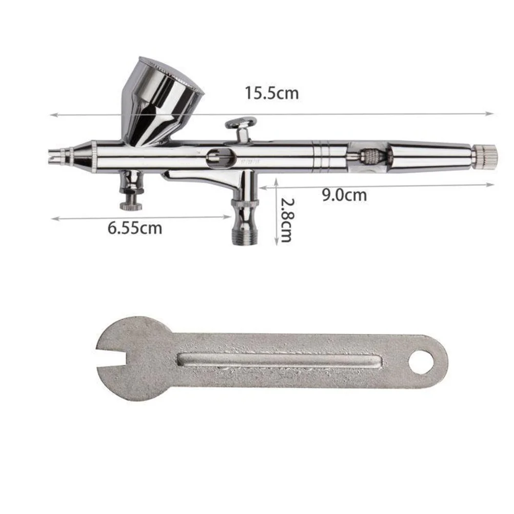 Kit aerografo 180K Trigger per nail art Decorazione torte Pittura Compressore portatile Mini kit aerografo leggero