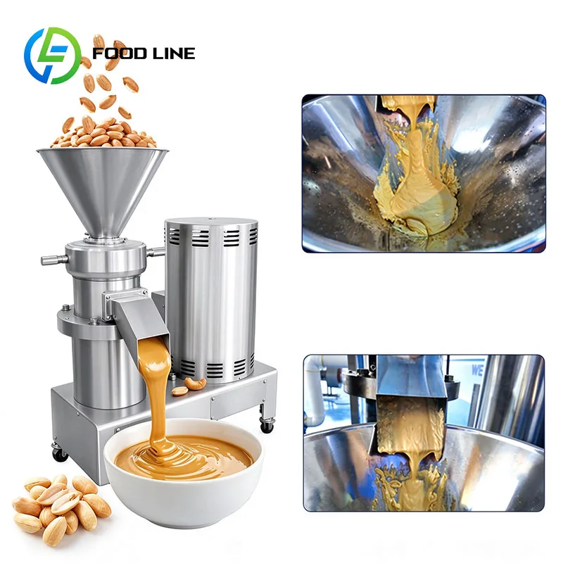 Colloid Grinder Sauce Grinder Wet Mill Tomato Paste Maker Peanut Butter Sesame Paste Fruit Jam Customized