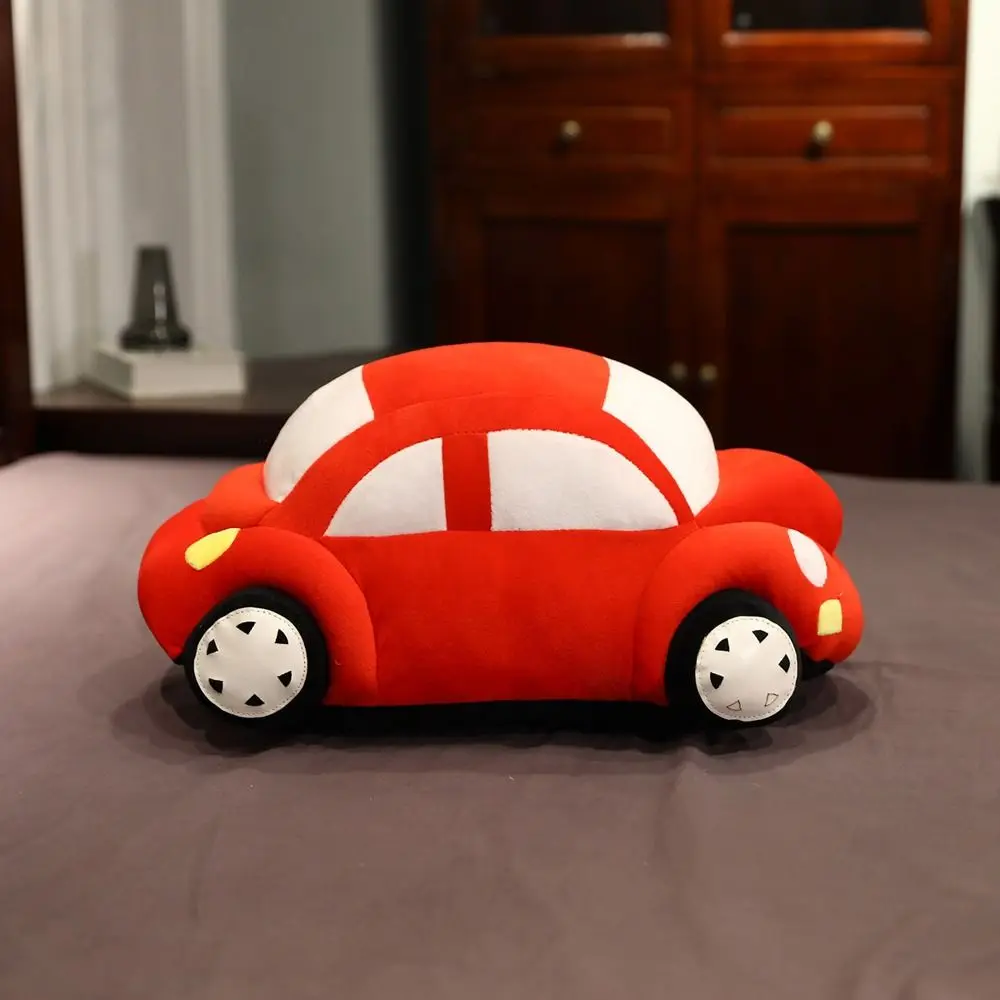 Oreiller en peluche doux pour enfants, jouet d'accompagnement mignon, décoration d'intérieur, jouet en peluche beurre, modèle de voiture, cadeau