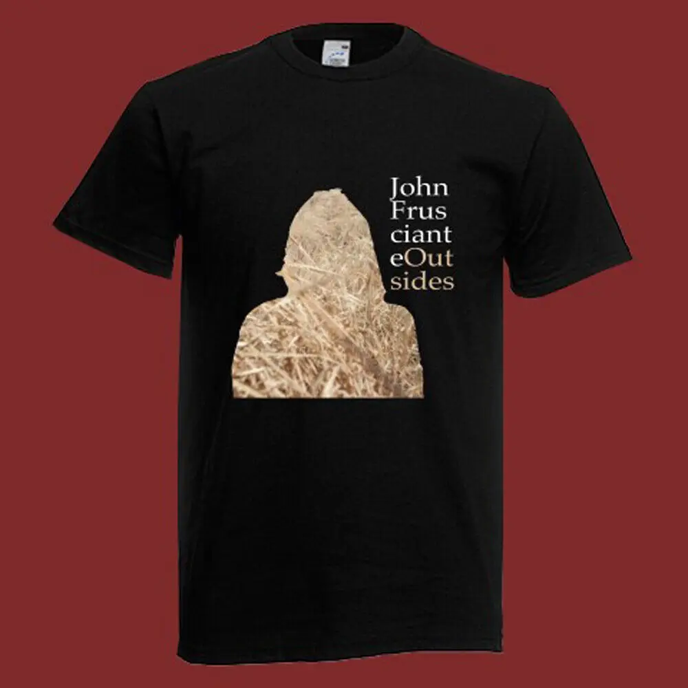 John Frusciante Outsides Men's Black T-Shirt Size S-5XL