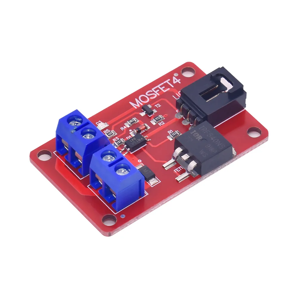 LIZAO Four Channel 4 Route MOSFET Button IRF540 V4.0+ MOSFET Switch Module For Arduino Isolated power module