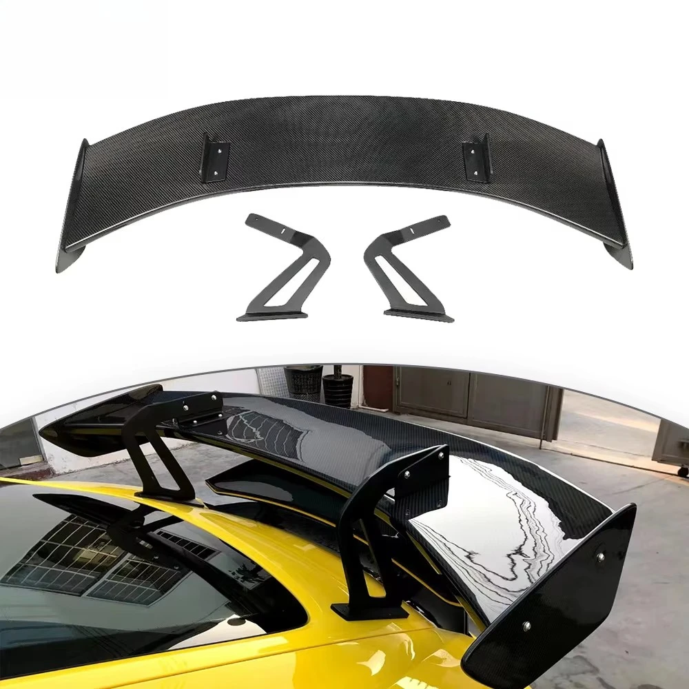 718 GT4 الجناح الخلفي السيارات اكسسوارات السيارات الخارجية الخلفي الجذع المفسد الخلفي الجناح الذيل سوان المفسد ترقية أجزاء عودة بطة الجناح #5