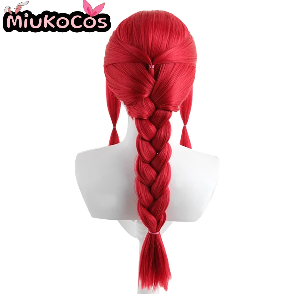 IN STOCK Flame Tail Demon Fox Ahri Cosplay Wig MiukoCosplay Game League of Legends Cosplay