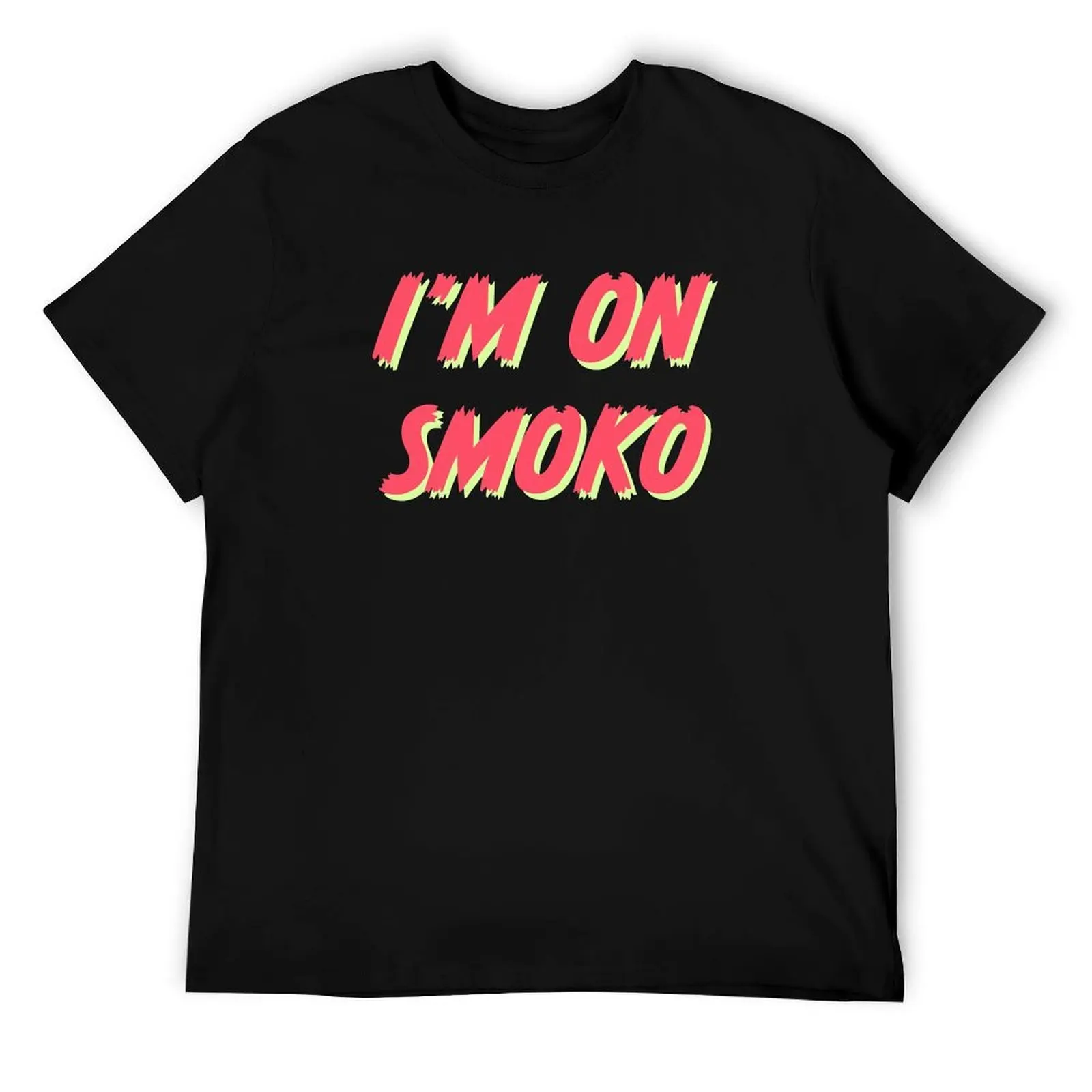 

Футболка SMOKO мужская футболка роскошные хлопковые футболки мужская футболка из 100%