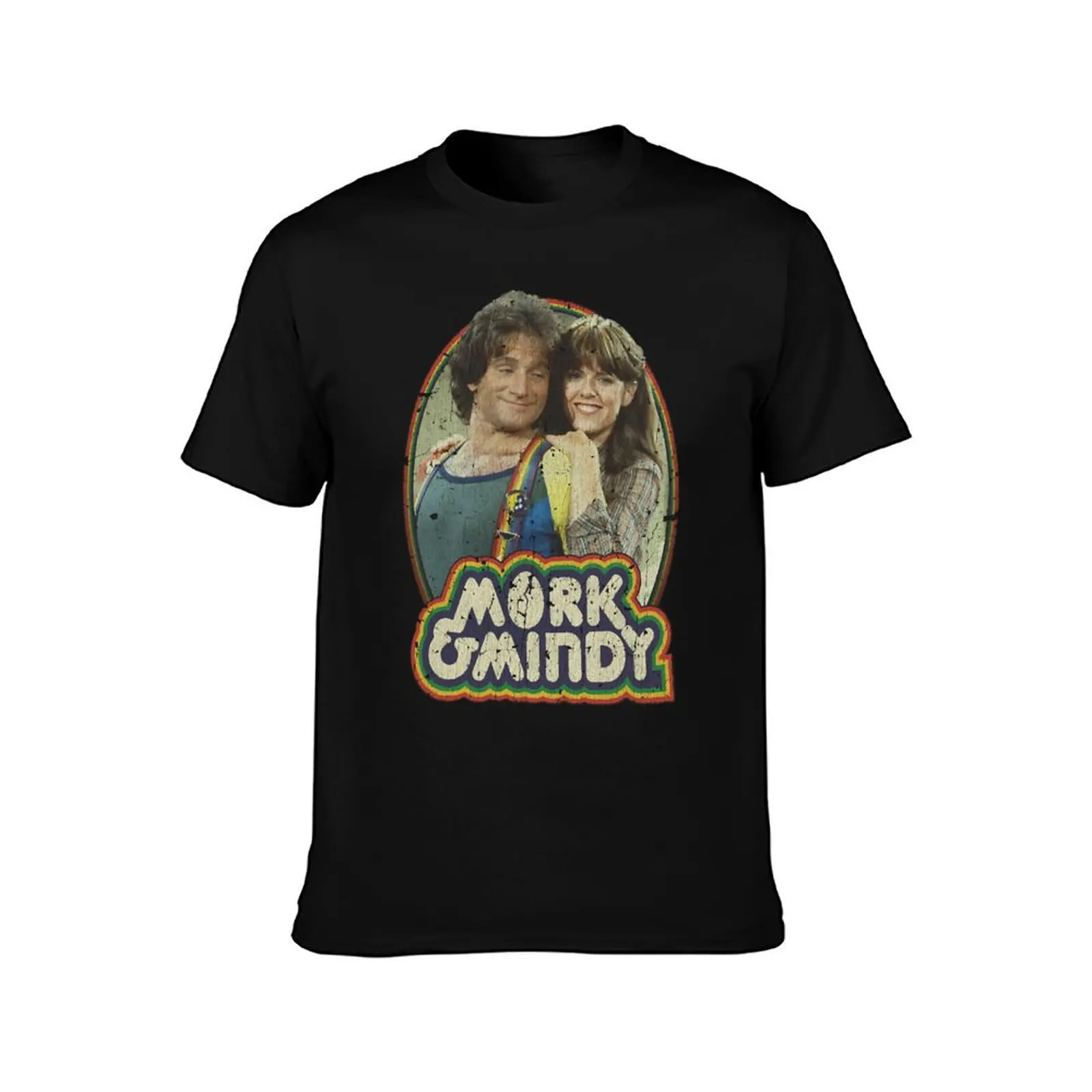 Mork & Mindy 1978 T-Shirt Work Comfort T-Shirt for Men