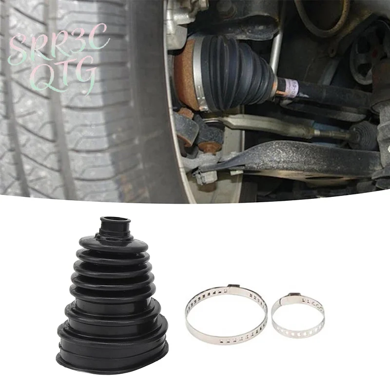 Car CV Boot Kit Constant-Velocity Dust Cover Joint Constant-Velocity Dust Cover Elasticity Drive Anti-Aging Wear Universal