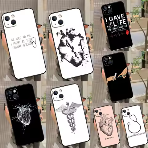 Doctor Nurse Medical Medicine Health Phone Case For Samsung Galaxy S25 FE S23 S21 S20 S22 S24 Ultra S9 S10 Plus Cover Coque