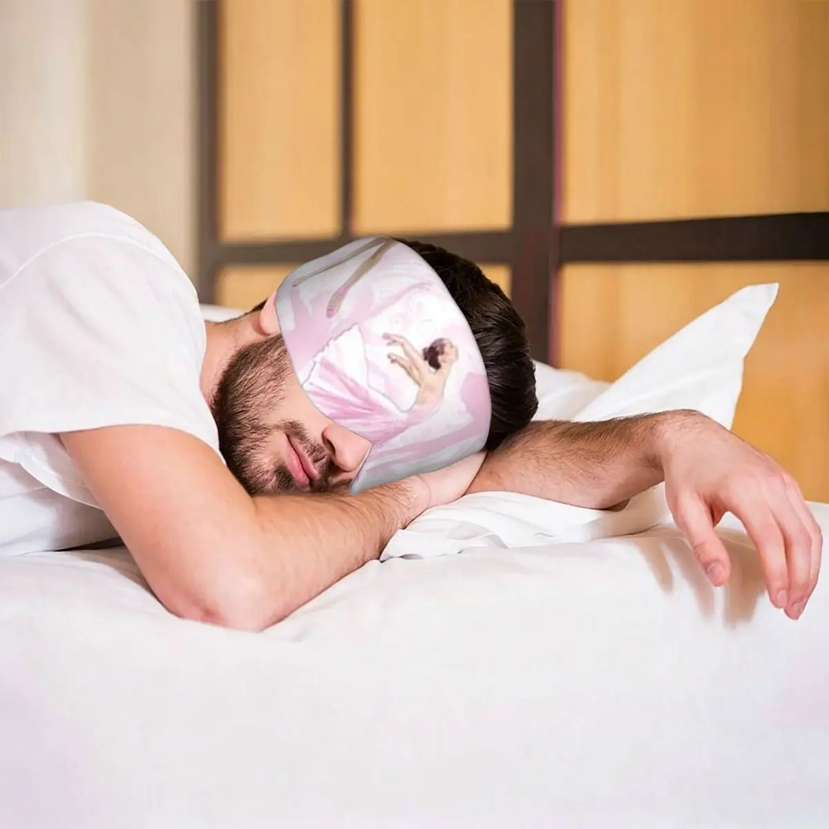 Ballet Dance Makes Me Free Ballerina Dancer sleep eye mask Light Eye Cover for Girls Boys Office Nap Party Eyeshade eyepatch view 6