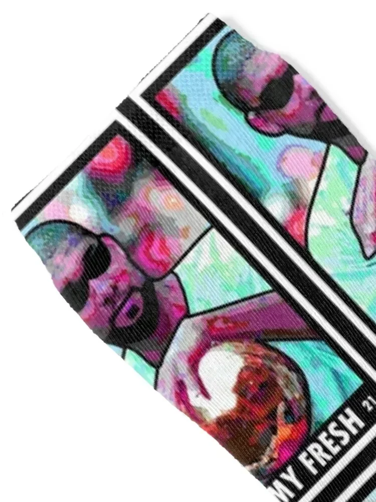 Tim Duncan Timmy Fresh 21 Socks cool winter gifts Wholesale Socks Women's Men's