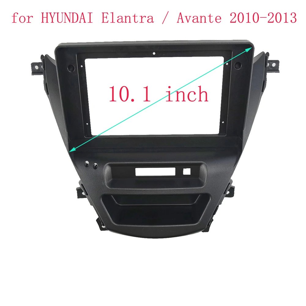 

9-10 Inch Car Frame Fascia Adapter Android Radio Dash Fitting Panel Kitr For Hyundai Elantra Avante 2010-2013