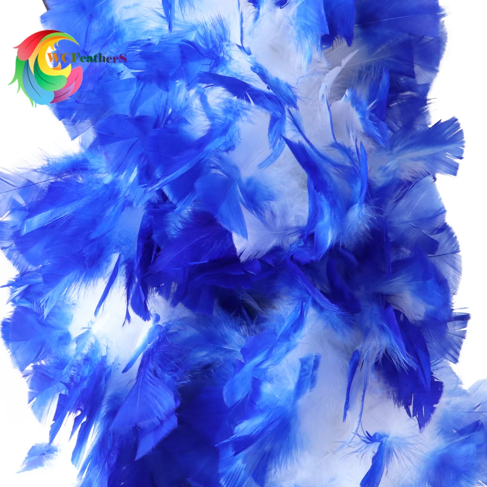 

200Gram Furry Turkey Feathers Boa 2Yards Beautiful Plume for Costume Stage Wedding Party Shawl Decoration Pluma Crafts Wholesale