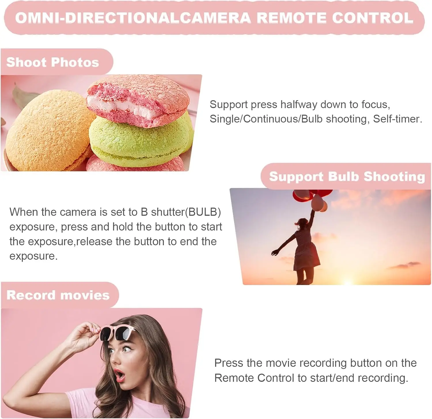 Черный перезаряжаемый пульт дистанционного управления USB-C с OLED-экраном для камеры Fujifilm X100VI X-T5 X-T4 X-T3 X-T50 X-T30II X-S20 X-E5