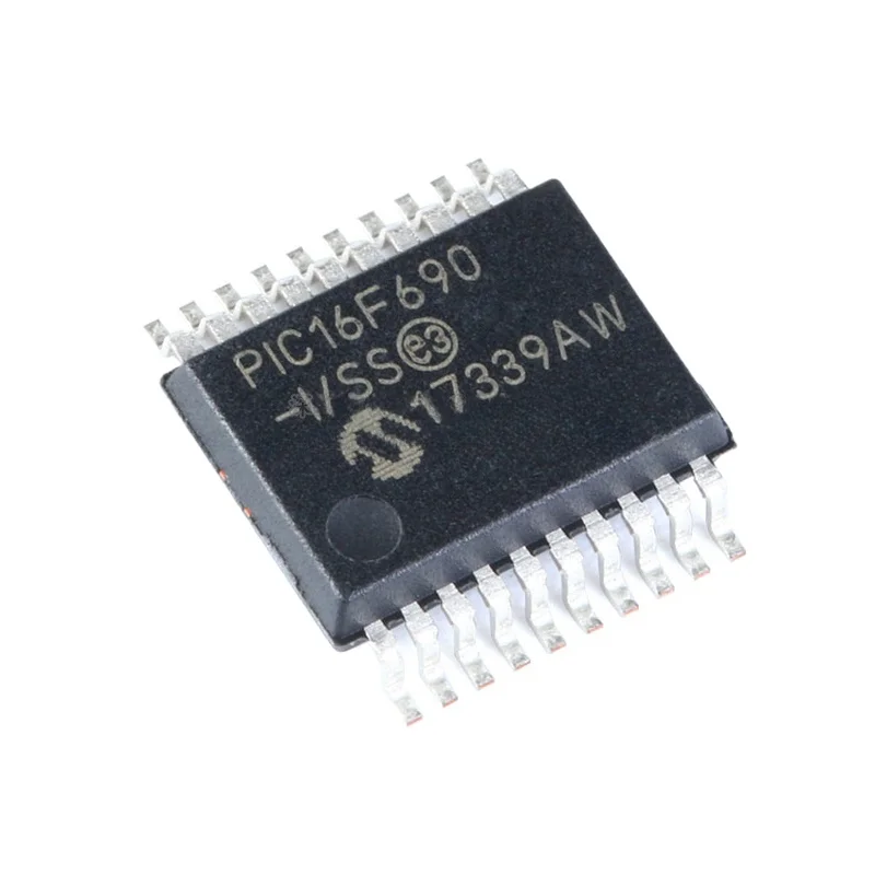 

Original and genuine, patch PIC16F690-I/SS SSOP-20 microcontroller/8-bit chip