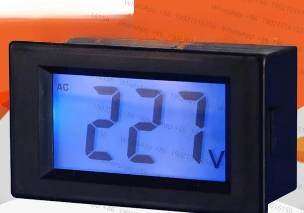 

2 шт. вольтметр переменного тока D85-120 двухпроводной ЖК-цифровой дисплей