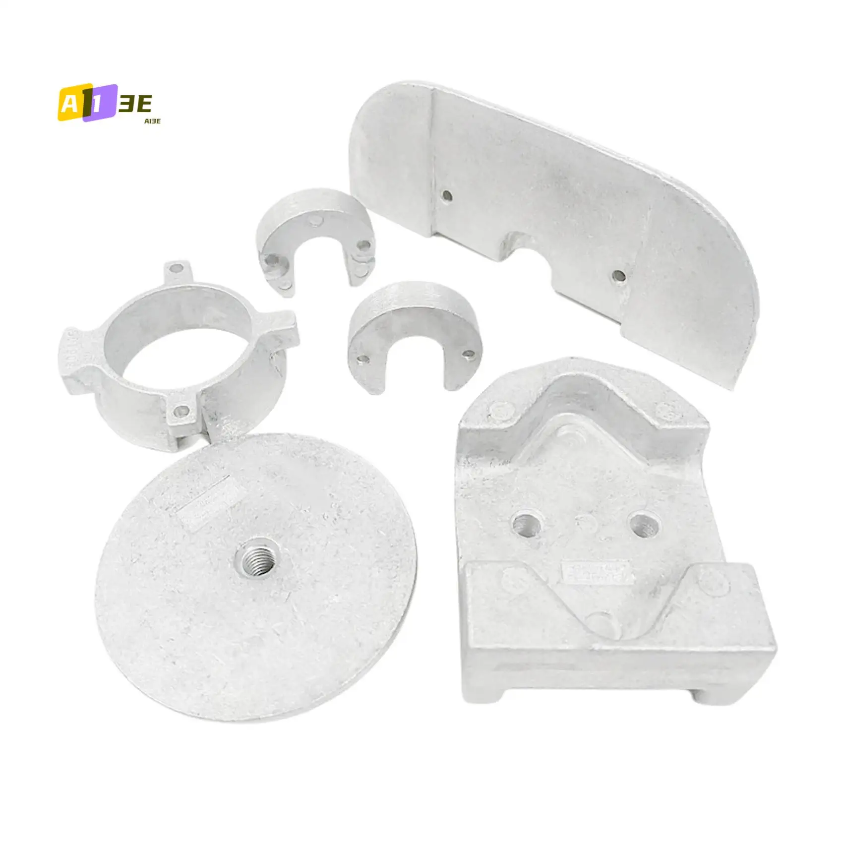 

A03E-Outboard Engine Anode Aluminum Alloy Kit For Mercury Alpha One Gen 888756Q03 888756Q01 Outboard Engine Protection Anode
