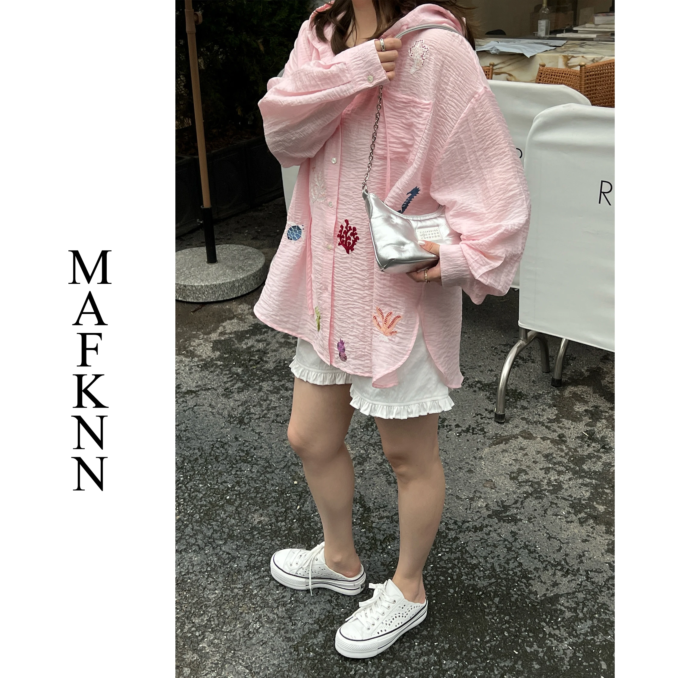 

JiJi Private Collection Casual Loose Waist Belted Shorts plus Size Color Versatile Elastic Waistband Summer Shorts