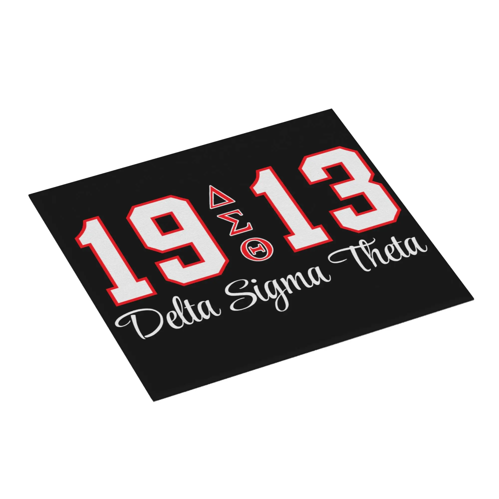 Delta Sigma Theta Sorority 1913 Non Slip Kitchen Counter Protector Mat Barware Tableware Reusable Drying Mat For Kitchen
