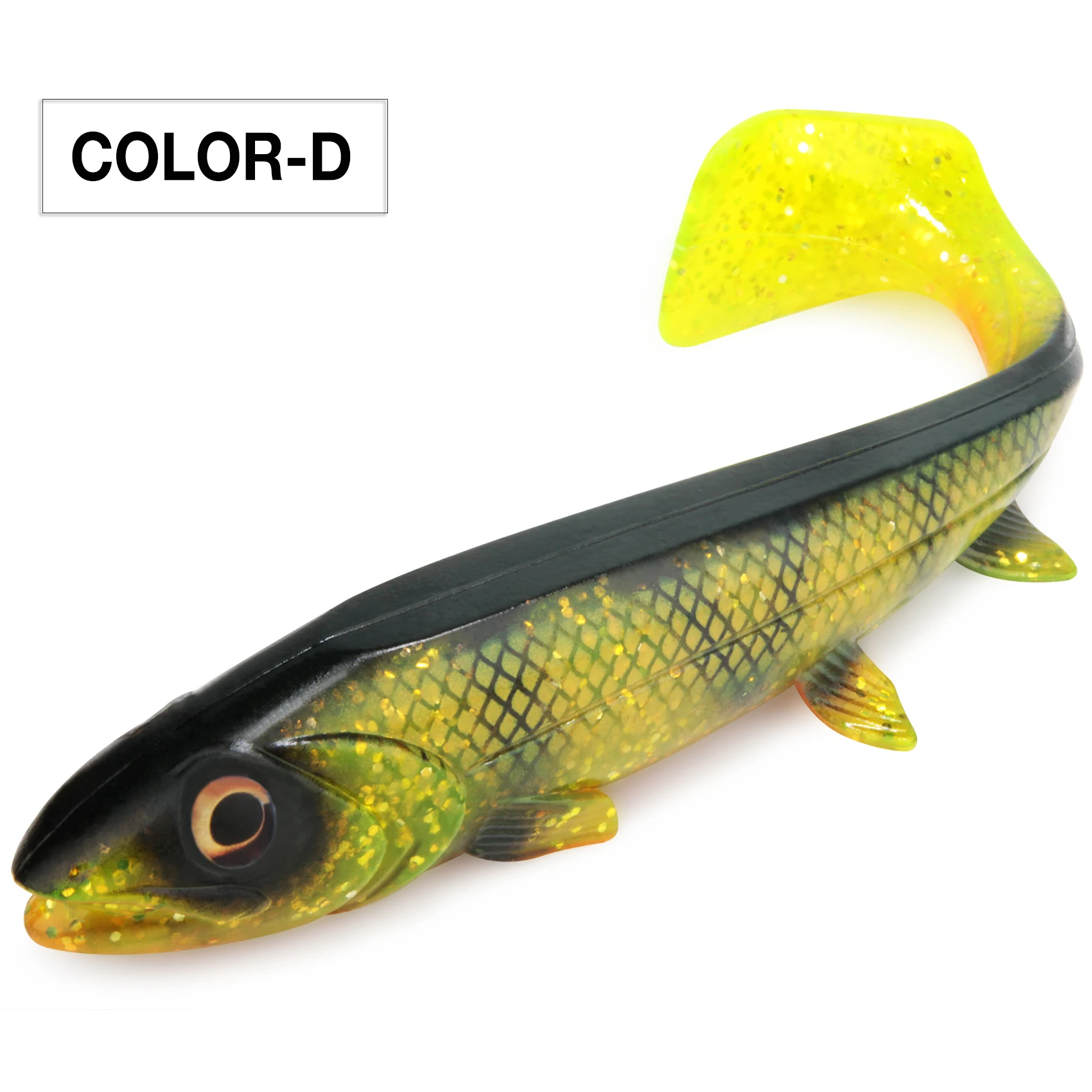 Spinpoler Bombshad Square Tail Swimbait Shad Hechtköder 14 cm 18 cm Druck Silikon künstlich für Big Catch Meeresangeln Wobbler
