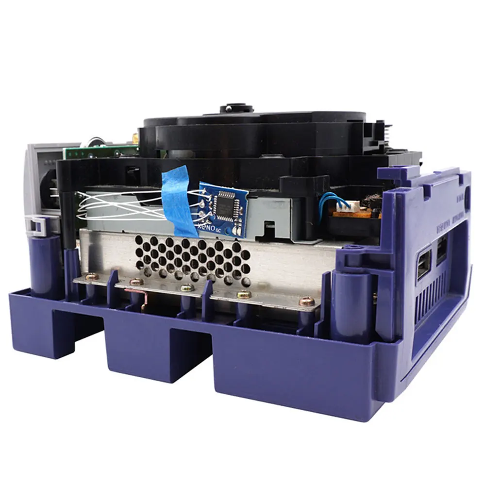 SD2SP2 محول زينو GC القراءة المباشرة وزارة الدفاع رقاقة CD-ROM أطقم لنينتندو جيم كيوب NGC لعبة وحدة التحكم استبدال أجزاء