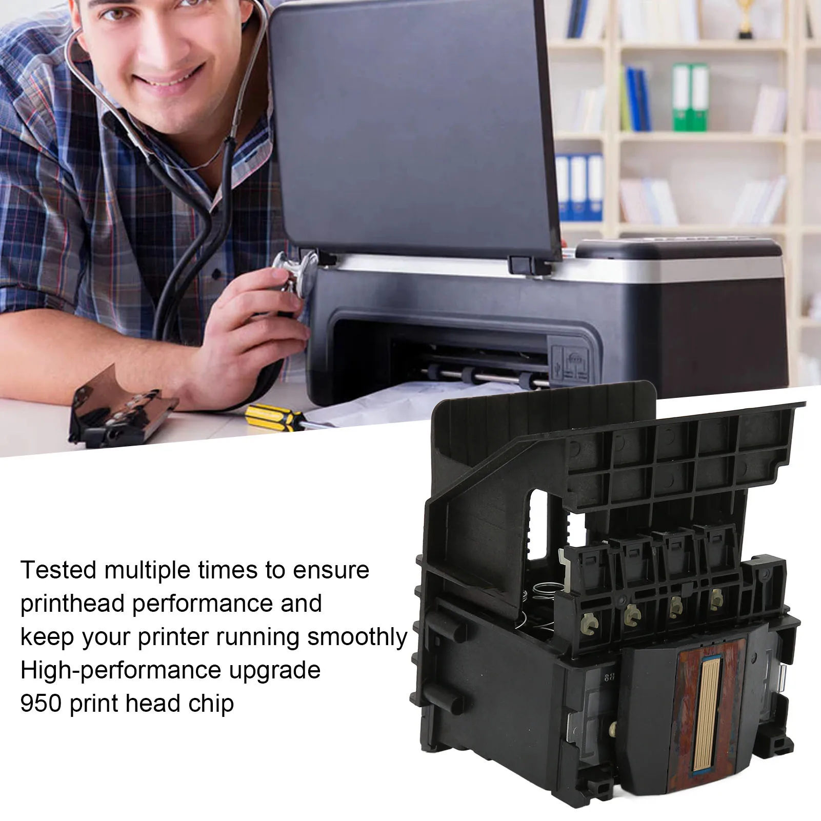 رأس الطباعة رأس الطباعة 950 951 رأس الطباعة فوهة قطع غيار الطابعة ل HP Officejet Pro 8100 8600 8610 8620 8650 251DW 251